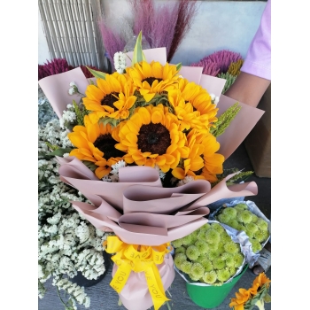 6pcs Sunflower Bouquet