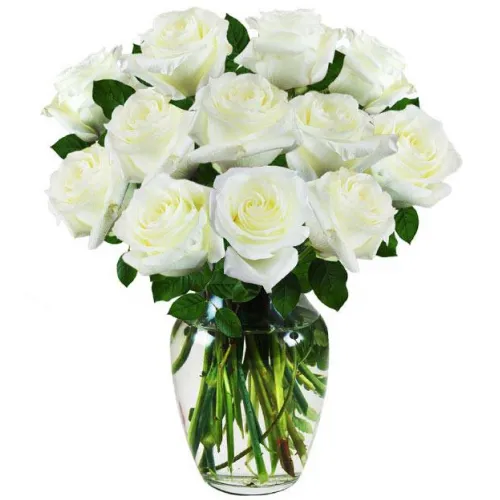 send white rose to manila